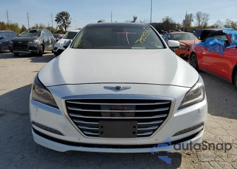 2017 Genesis G80 Base from USA, damaged, VIN KMHGN4JE0HU205092